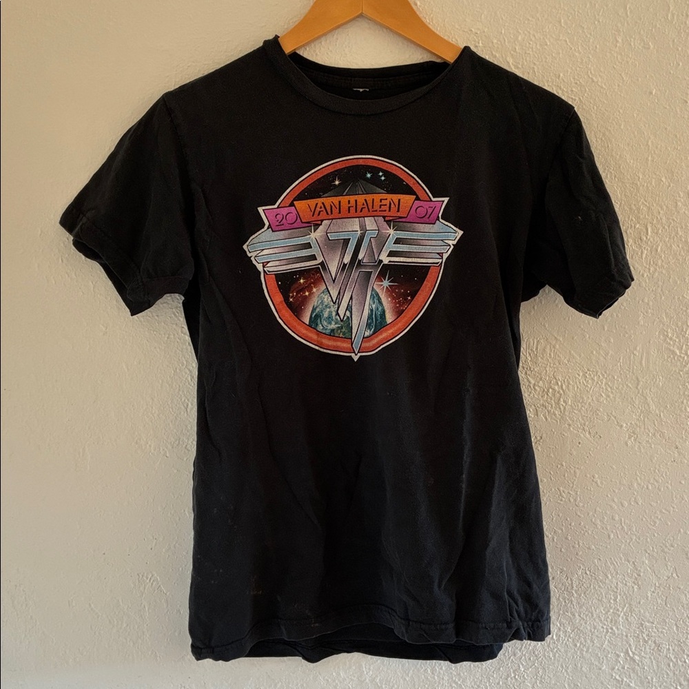 Van Halen Black Graphic T-Shirt